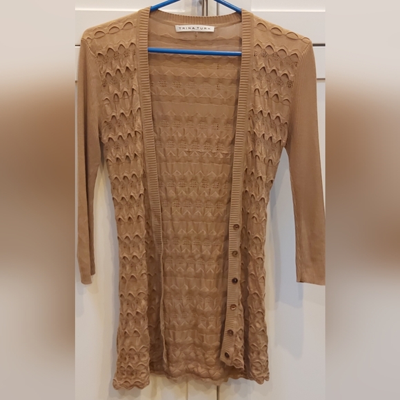 Trina Turk cardigan sweater - Picture 9 of 9
